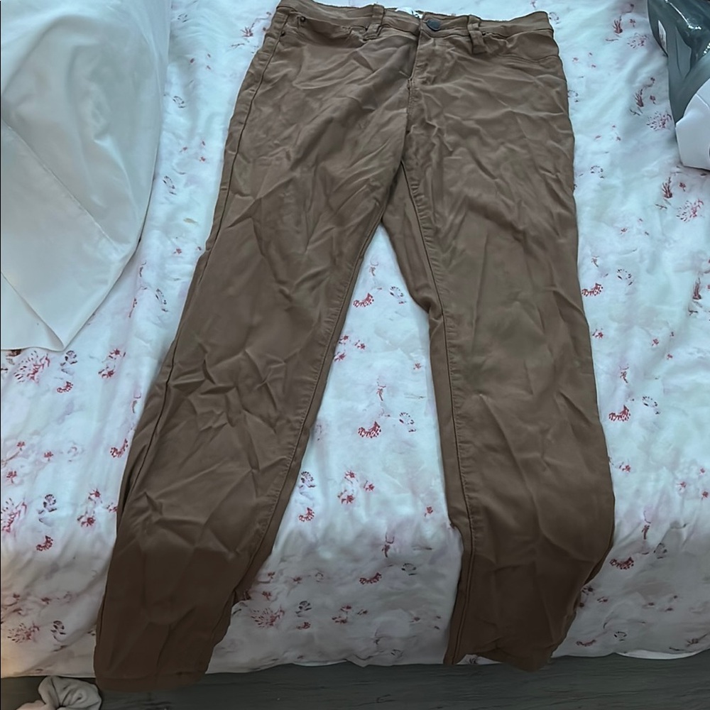 YMI Women's Tan Skinny Jeans